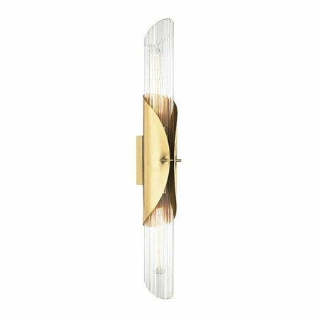 HUDSON VALLEY 2 Light Wall Sconce 3526-AGB